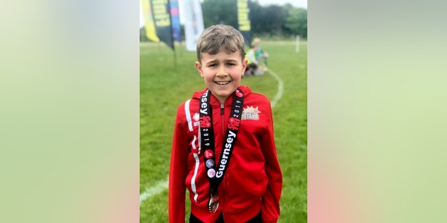 Ewan Ruddy's mother said it started with a fall at the zoo a week prior.