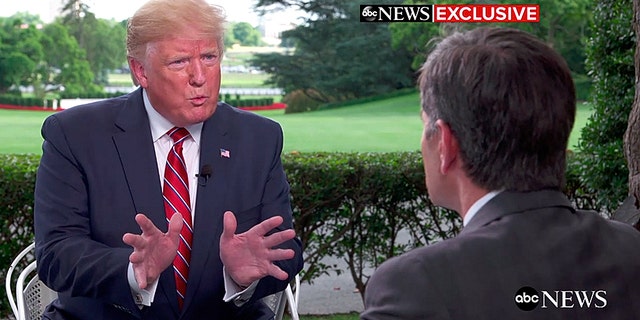 George Stephanopoulos’ heavily promoted Sunday night interview with President Trump attracted 3.91 million viewers.