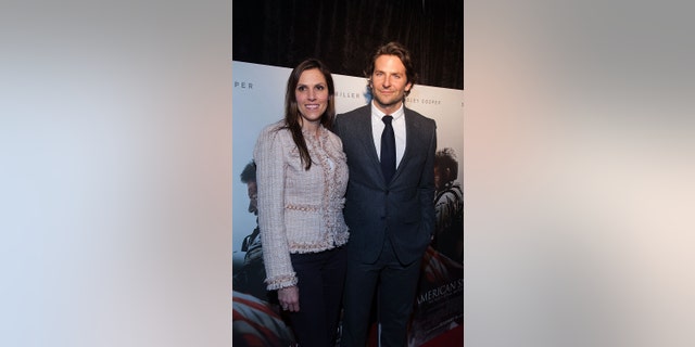 Taya Kyle and actor Bradley Cooper attend the "American Sniper" premiere at Burke Theater at U.S. Navy Memorial on Jan. 13, 2015, in Washington, DC. (Photo by Leah Puttkammer/FilmMagic)