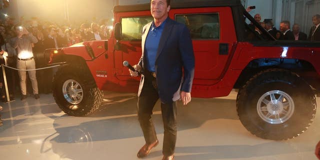 Austrian engineering firm Kreisel built an electric Hummer H1 for Arnold Schwarzenegger in 2017.
