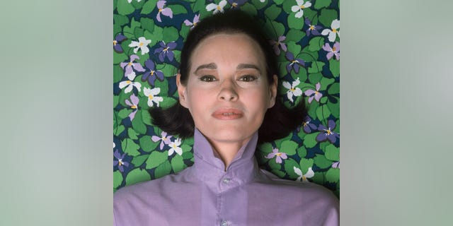 Gloria Vanderbilt models for Vogue circa 1968.