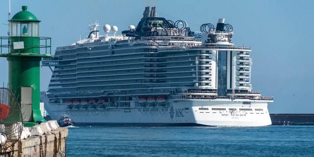 MSC Cruises confirmed the incident and praised the crew member’s fast actions.