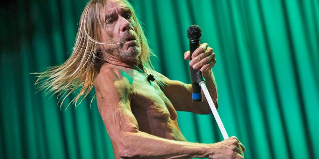 Iggy Pop performs at Festival Hall on his 72nd birthday - April 21, 2019 in Melbourne, Australia. Pop's ex-girlfriend said he once performed while high on elephant tranquilizers.