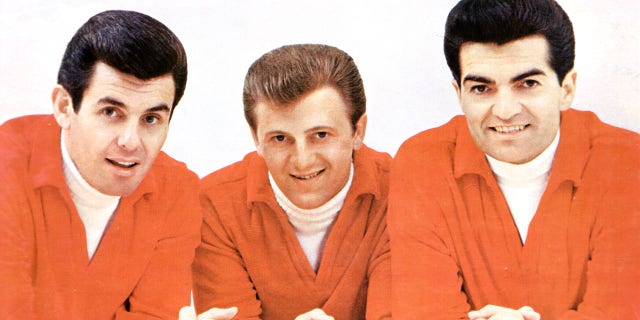 UNSPECIFIED - circa 1961: (AUSTRALIA OUT) Photo of American male pop music trio The Lettermen posed circa 1961. Left to right: Jim Pike, Tony Butala and Bob Engermann. (Photo by GAB Archive/Redferns)