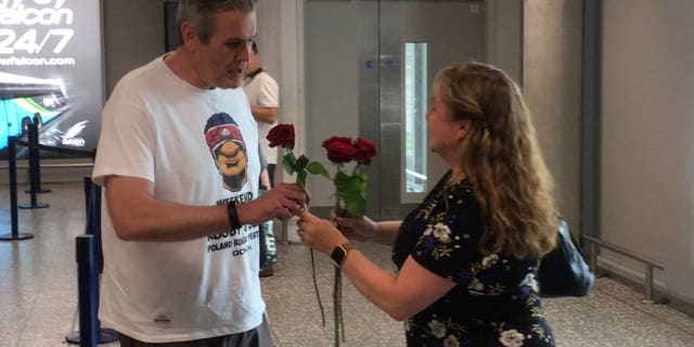 Julie Raby didn't expect her husband Mark to have such a big surprise planned. "We were going out for a meal that evening so I thought that would be the romance for the day," she said.