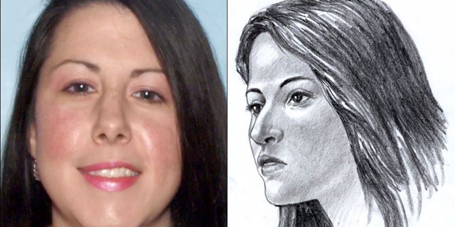 Jessica Ashley Manchini, who was killed in a suitcase along a Georgia highway three years ago. Police released a forensic illustration in 2016 of what the woman might have looked like based on the remains.