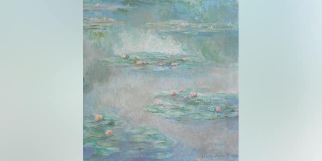Claude Monet's Nymphéas (1908), oil on canvas.