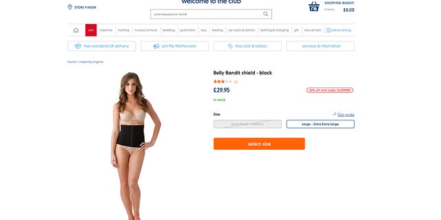 Reps for the store admitted the product should come with such a warning, and said they would make changes on the websites, after The Times raised concerns from midwives and moms.