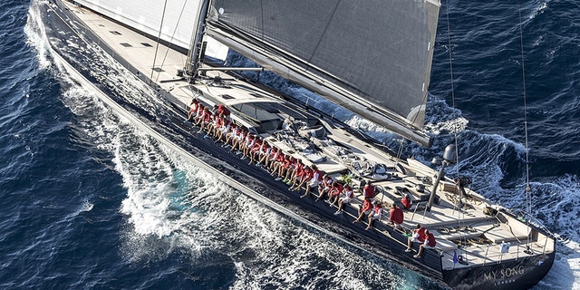 MY Song, which was built in 2016, was being transported to Ibiza to take part in the Logo Piana Superyacht Regatta, which is running in Porto Cervo from June 3 to June 6, when it broke loose over the weekend.