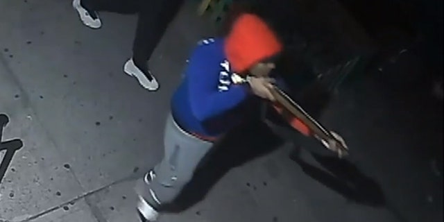 The man accused of opening fire on an innocent bystander who was walking his dog in New York City.
