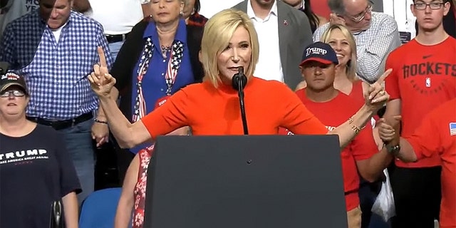 President Trump's personal pastor and spiritual adviser, Paula White, kicked off the president's reelection campaign rally with a fiery prayer.