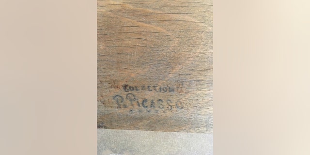 The suspected Picasso painting. (Credit: SWNS)