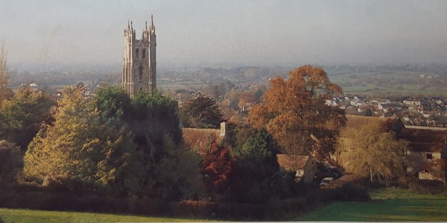 This postcard of St. Andrew's Church from the direction of Backwell Hill in Bristol, England may be "signficant" for investigators, as it shows where Shelley Morgan was heading for on the day of her murder.