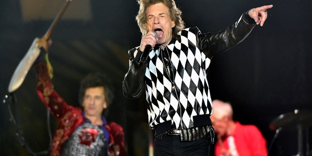 Mick Jagger turned 78 on Monday. (Photo by Rob Grabowski/Invision/AP)