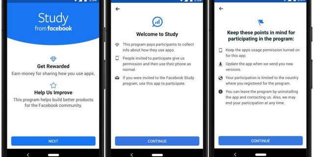 Facebook Study was unveiled by the tech giant on Tuesday.