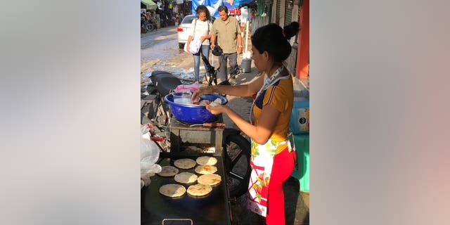 A market in Tapachula. Unprecedented and inconvenient, the influx of thousands of National Guard into southern Mexico is nevertheless being welcomed by many residents near the Guatemala border.