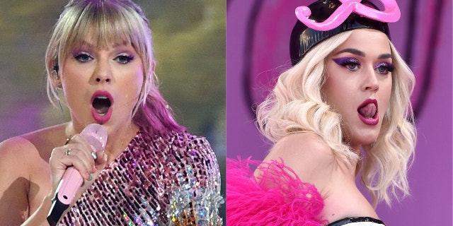 Katy Perry hinted at a possible collaboration with Taylor Swift.