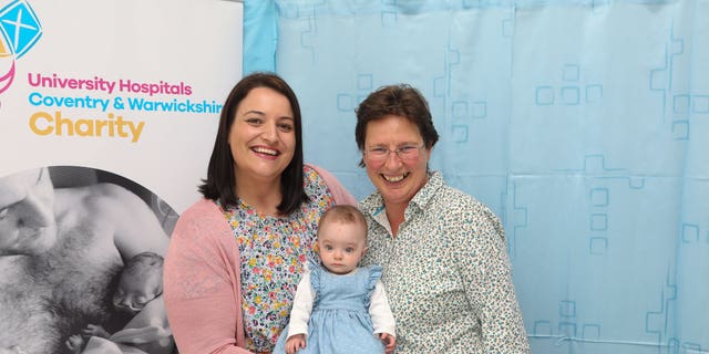 Despite weighing underneath 2 pounds during birth, Laura pronounced she knew her daughter, graphic with Professor Quenby, was a fighter.