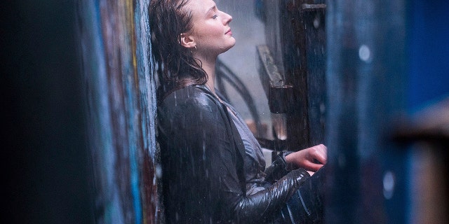 This image released by Twentieth Century Fox shows Sophie Turner in a scene from "Dark Phoenix."