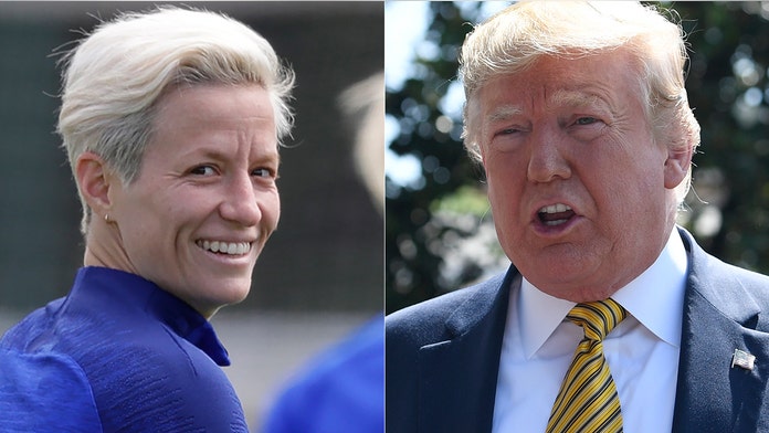 Trump says US soccer star Megan Rapinoe's protest during national anthem is wrong