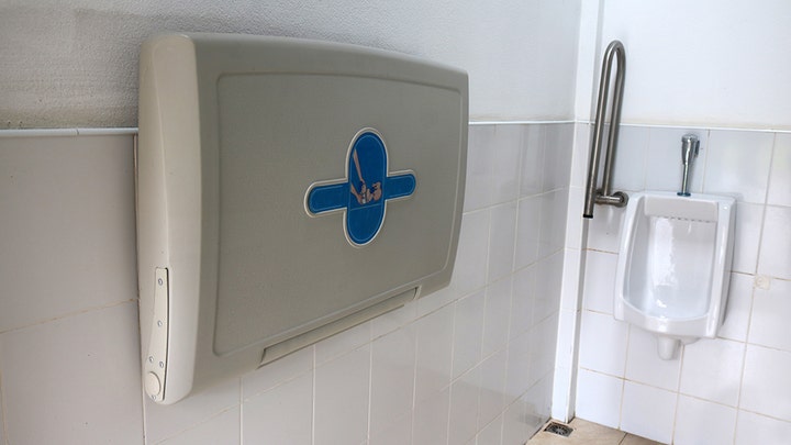 pampers changing tables