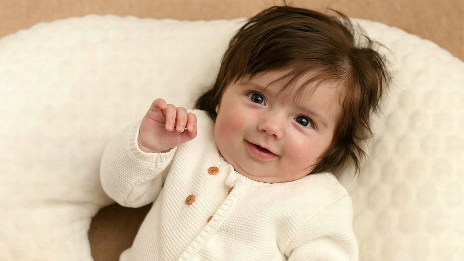 Britain's 'hairiest baby' needs her hair cut at least once a month, mom claims | Fox News Britain's 'hairiest baby' needs her hair cut at least once a month, mom claims | Fox News