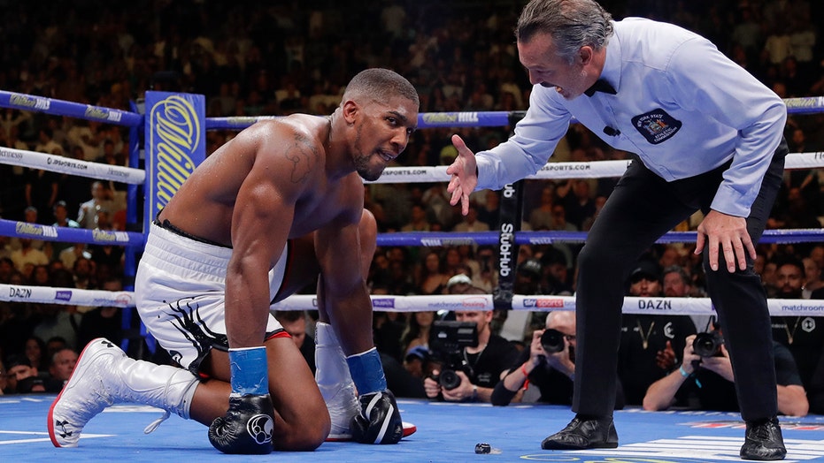 anthony joshua boxing shoes