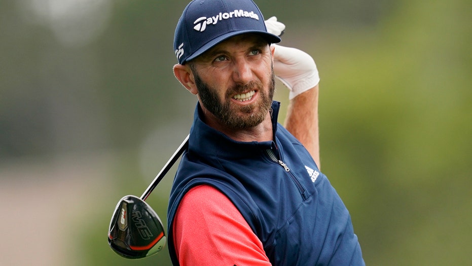 golf dustin johnson