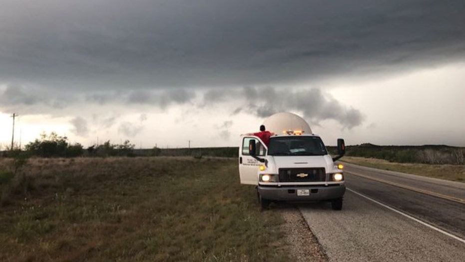 Tornado chasers storm into danger