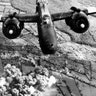 Plane flies over Cherbourg peninsula