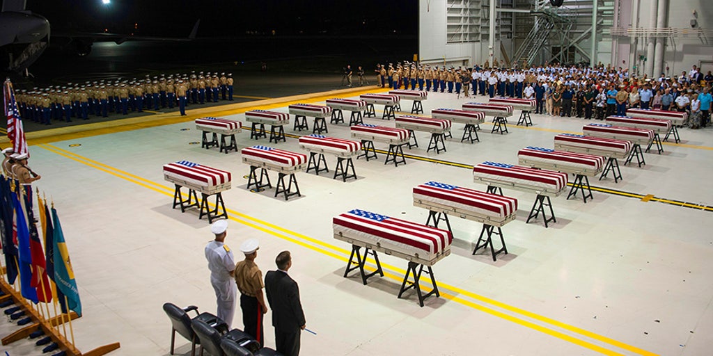 Remains of more than 20 American service members killed in bloody WWII battle return home