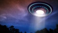Artists impression of a UFO