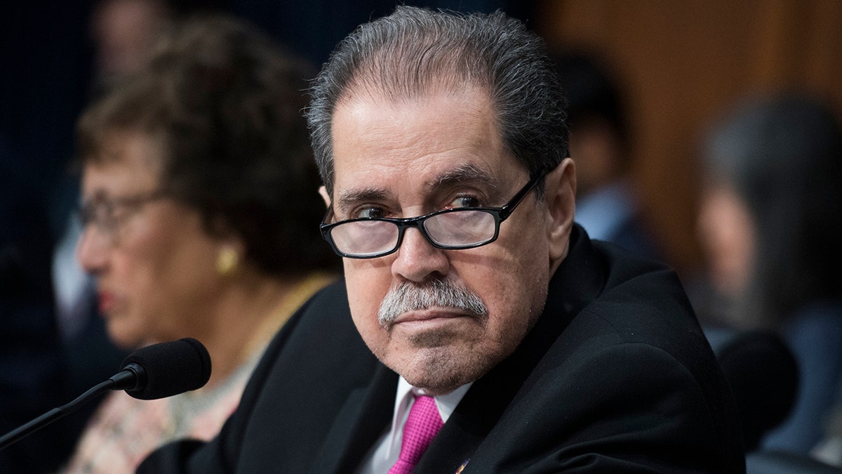 Chairman Jose Serrano, D-N.Y., conducts a House Appropriations Commerce, Justice, Science, and Related Agencies Subcommittee. Serrano said Tuesday he will oppose efforts by the Trump administration to include a citizenship question on the 2020 census survey. (Photo By Tom Williams/CQ Roll Call via AP Images)
