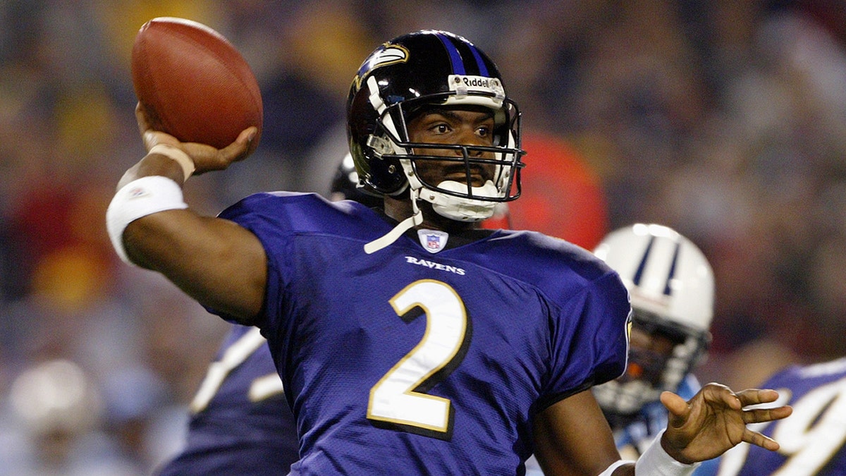 Anthony Wright played nine games with the Ravens in 2005. (Photo by Doug Pensinger/Getty Images)
