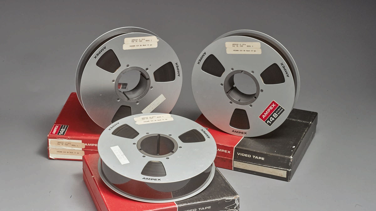 The three tapes were bought for $217.77 at a government surplus auction in 1976.