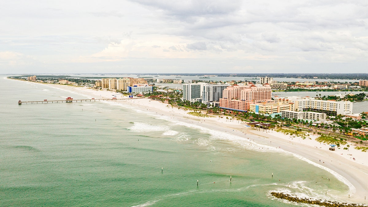 An aerial photo of Clearwater, where the mayor resigned