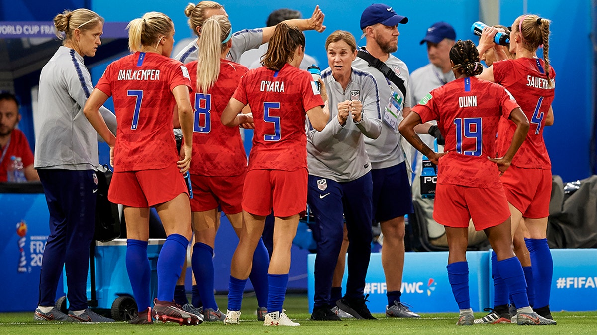 Coach Jill Ellis is stepping down after leading the United States to back-to-back Women’s World Cup titles. (Photo by Jose Breton/NurPhoto via Getty Images)