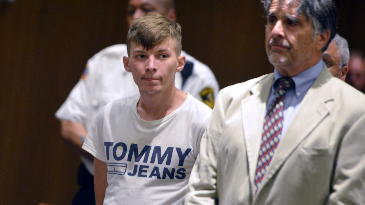 FILE - Volodymyr Zhukovskyy, 23, appears in court during a June hearing.(Don Treeger/The Republican via AP, Pool, File)