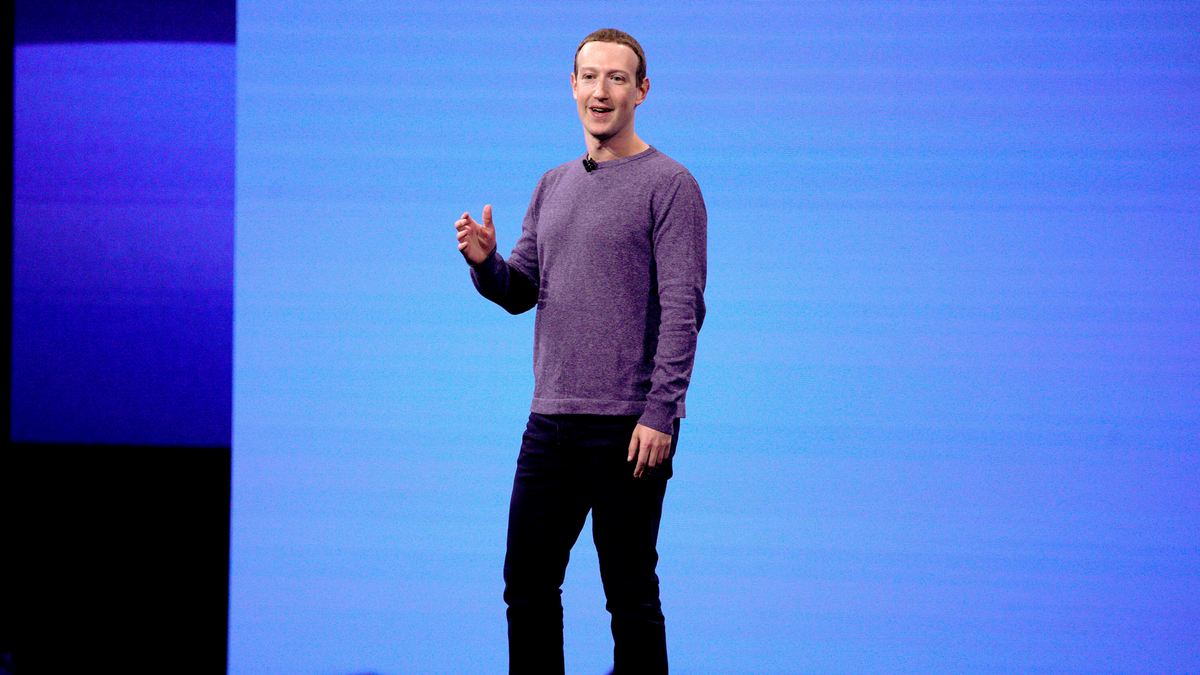 Facebook CEO Mark Zuckerberg is reportedly very concerned about the “anxiety sweat” that comes with speaking engagements. (AP Photo/Tony Avelar, File)