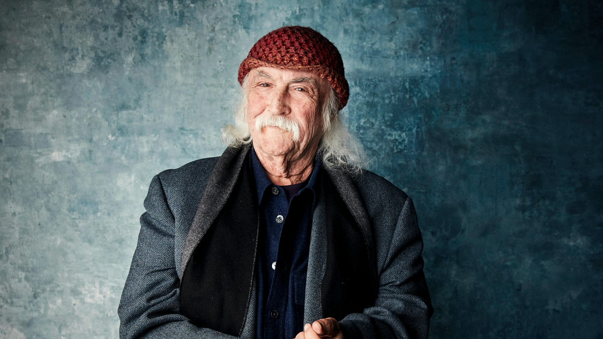 David Crosby in a January 2019 photo promoting the film "David Crosby: Remember My Name" during the Sundance Film Festival in Park City, Utah. (Photo by Taylor Jewell/Invision/AP, File)