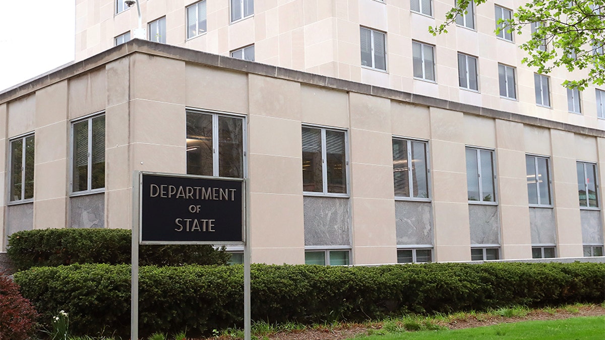 State Department sign