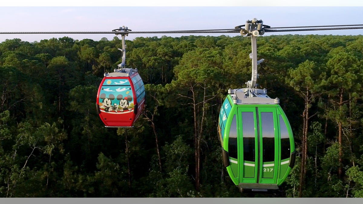 The Disney Skyliner will begin transporting guests between Epcot and Hollywood Studios, as well as three resort hotels, as of Sept. 29, 2019. A fourth hotel, opening in December, will also be connected via the Skyliner.