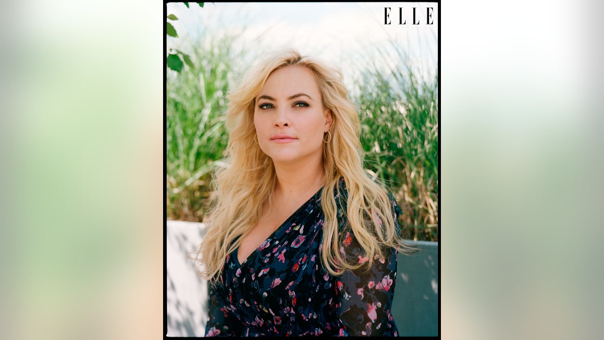 Meghan McCain in Elle magazine's August 2019 issue. 