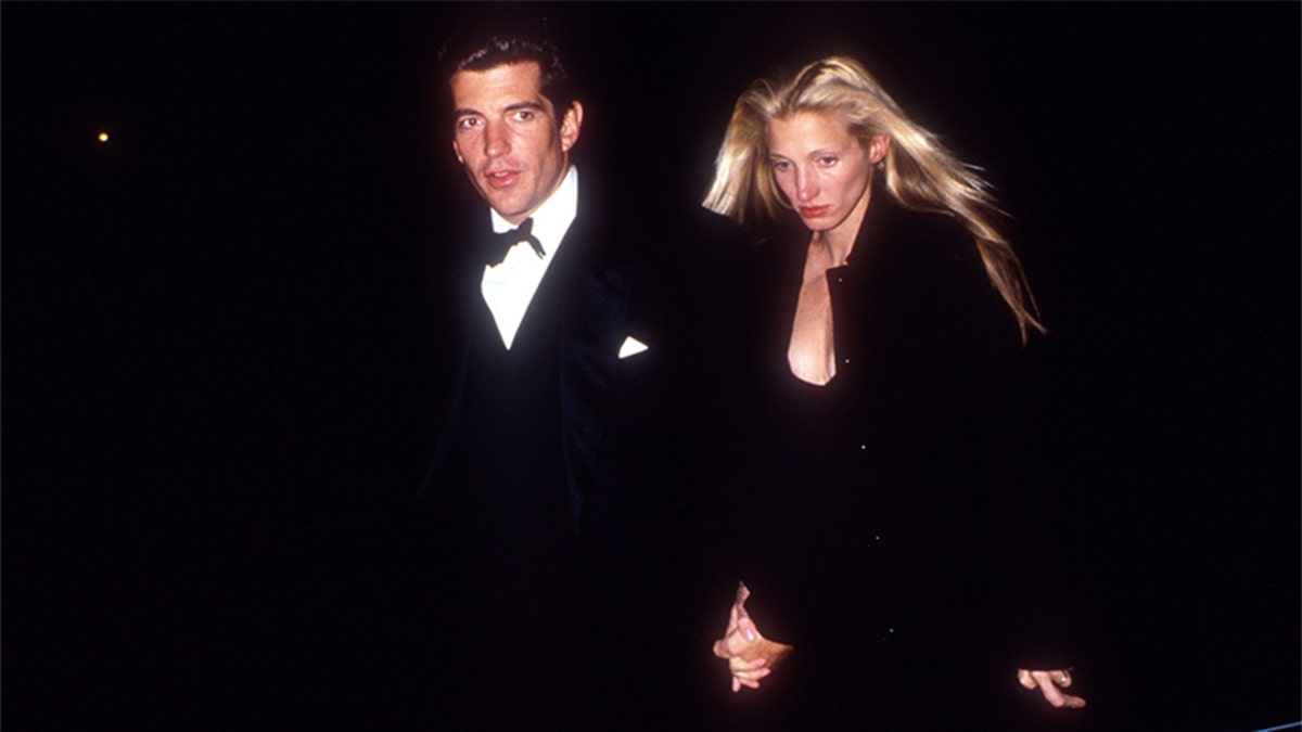 John F. Kennedy Jr. and Caroline Bessette in New York City, March 11, 1996. (Photo by Evan Agostini / Liaison Agency)