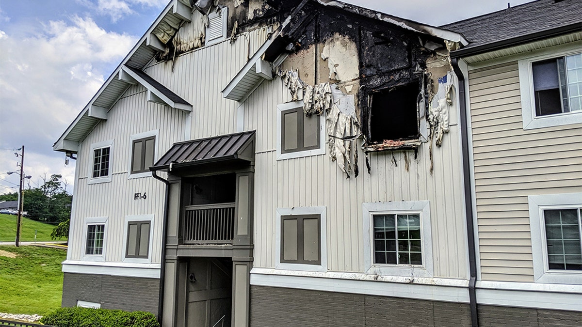 The apartment fire killed an eight-month-old baby.