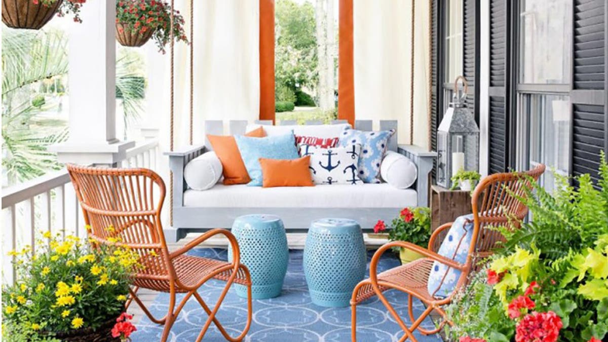 If you've got room for a seating area, take advantage.