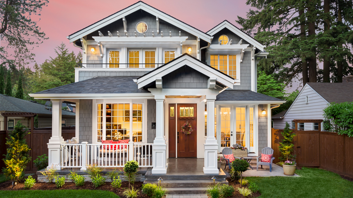 The right porch will not only make your neighbors jealous, but it'll increase your home value, too.