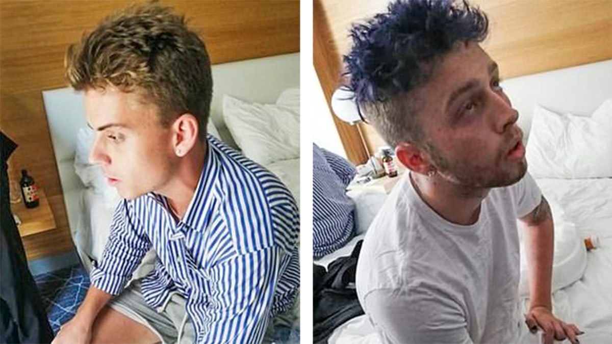 Gabriel Christian Natale Hjorth (left) and Lee Elder Finnegan (right) were accused of stabbing to death an Italian police officer after a drug deal gone wrong.