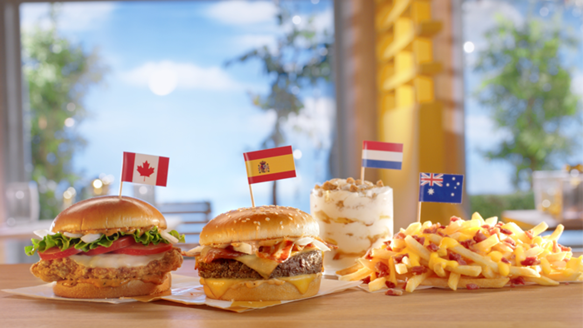 The first batch of "worldwide favorites" debuted at participating U.S. McDonald's restaurants on June 5.