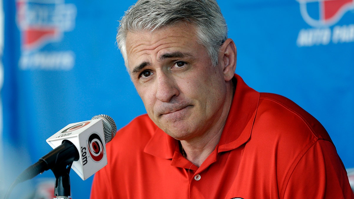 Seattle’s NHL expansion team is close to an agreement with Ron Francis to become its first general manager, a person with direct knowledge tells The Associated Press.(AP Photo/Gerry Broome, File)